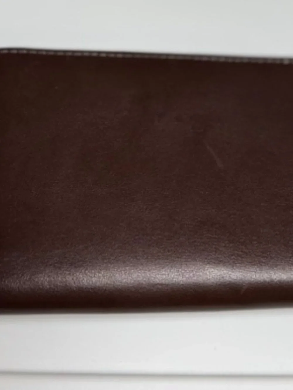 Coach Eliza Small Brown Leather Snap Wallet - Picture 4 of 7